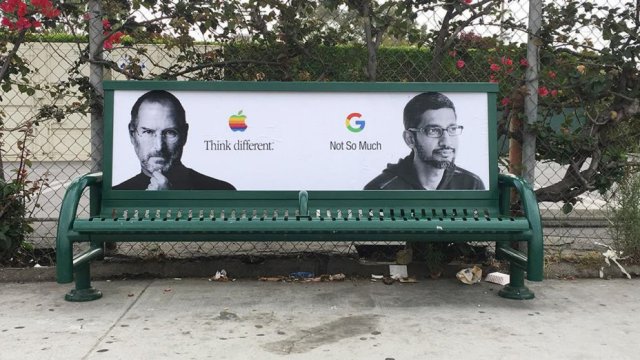 bench google vs apple